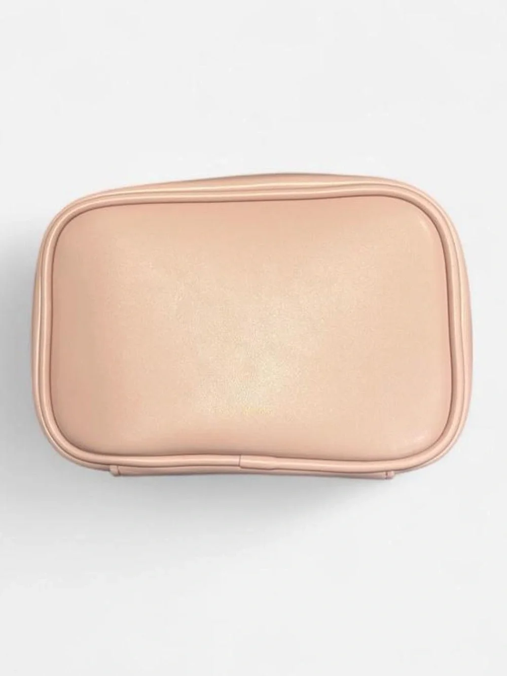 Chic Everyday Cosmetic Pouch in Blush